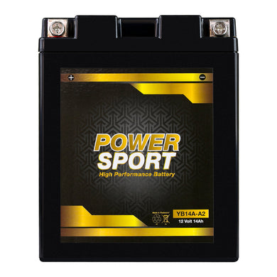 12V 14A2 YTX14HL EB14A-A2 YB14-A2 Power Sport Battery