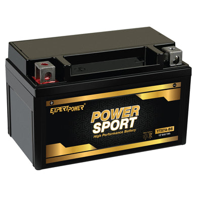 12V 7AH  ETX7A-BS 12v7ah YTX7A-BS, GTX7A 32X7A 44023 CTX7A, GTX7ABS Star 50CC Moped Scooter Replacement Power Sports Battery