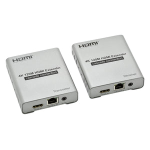 HDMI Extender 4K 1.4 over Cat 5e/6 395ft Multi-receiver cascade transmission
