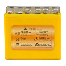 Load image into Gallery viewer, 12V 6Ah Gel Replacement for Yuasa YTZ7S Power Sport Maintenance Free Battery