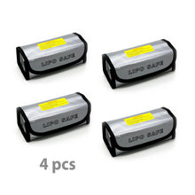 Load image into Gallery viewer, Battnation 4 pcs LiPo Battery Fireproof Explosion proof Guard Charging Safe Bag 185x75x60mm