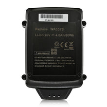 Load image into Gallery viewer, 2 x 4.0AH WA3520 WA3525 For WORX 20V Max Lithium Ion Battery WA3512 WA3732 WA3847