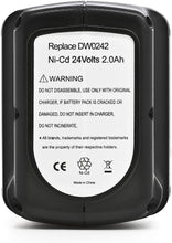 Load image into Gallery viewer, 24V 2.0AH Battery for DEWALT DW0240 DW0242 DE0240-XJ DE0241 DE0243-XJ