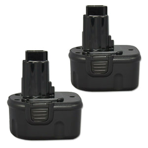 2*12V 3000mAh NiMh Battery for DEWALT DE9037 DE9071 DE9072 DW915 DW917 DW980