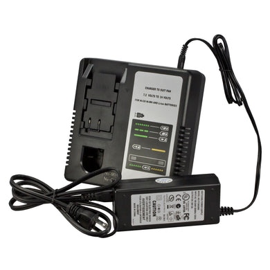 Charger for Panasonic 7.2V 9.6V 12V 14.4V 15.6V 18V 24V NiCd NiMh Li-Ion Battery