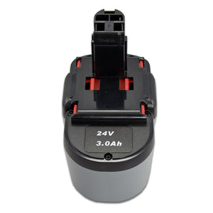 Battnation 24V Extended Run-Time 3000mAh / 3.0AH Ni-Mh Battery for BOSCH BAT030 BAT031 BAT240  BAT299 24 Volt Cordless Drill Power Tool