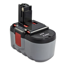 Load image into Gallery viewer, Battnation 24V Extended Run-Time 3000mAh / 3.0AH Ni-Mh Battery for BOSCH BAT030 BAT031 BAT240  BAT299 24 Volt Cordless Drill Power Tool
