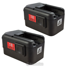 Load image into Gallery viewer, Battnation Lot of 2 18V 18 VOLT 2000MAH / 2.0AH NI-CD Battery for MILWAUKEE 48-11-2200 48-11-2230 48-11-2232 18 Volt Cordless Drill Hammer Tools
