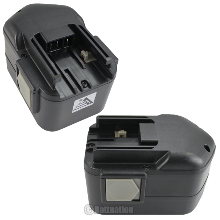 Battnation Lot of 2 14.4V 1500mAh/1.5AH Ni-Cd Batteries Replace For  MILWAUKEE 48-11-1000  48-11-1014 48-11-1024 14.4 Volt Cordless Tools
