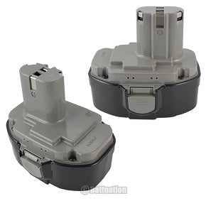 Battnation Lot of 2 18V High Capacity 3000mAh / 3.0AH NI-MH Battery for MAKITA 1823 1833 1834 1835 1835F  192828-1 192829-9 193061-8 193102-0 193140-2 193159-1 193783-0 18 Volt  Cordless Drill Power Tool
