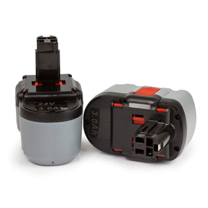 Battnation NEW 24V Extended Run-Time 3000mAh / 3.0AH Ni-Mh Battery for BOSCH BAT030 BAT031 BAT240 BAT299 24 Volt Cordless Drill Power Tool