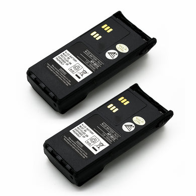 Battnation MOTOROLA 2 x 7.4V 1500mAh NI-CD Batteries for MOTOROLA NTN9815 NTN9815AR NTN9858 NTN9858AR XTS1500 XTS2500 PR1500 MT1500 Portable Radio