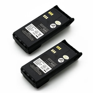 Battnation MOTOROLA 2 x 7.4V 1500mAh NI-CD Batteries for MOTOROLA NTN9815 NTN9815AR NTN9858 NTN9858AR XTS1500 XTS2500 PR1500 MT1500 Portable Radio