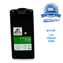 Load image into Gallery viewer, BP-209N BP-210N BP-222N Battery for ICOM IC-A6 IC-A24 IC-V8 IC-V82 IC-U82 Radio
