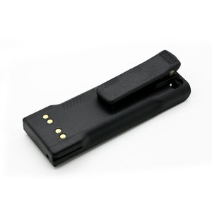 Battnation MOTOROLA 7.2V 1300mAh Ni-MH Batteries + Clips for MOTOROLA NTN7143 NTN7144  WPNN4013 GP900 GP1200 HT1000 MT2000 MTS2000 MTX8000