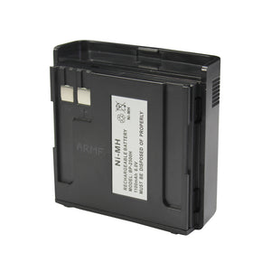 Battnation 6V Long Life 1100mAh Ni-MH Battery (MSDS Certified) for Uniden BP-2500 BP-2500H Bearcat Handheld Scanner BC2500XLT BC3000XLT UBC2500XLT UBC3000XLT