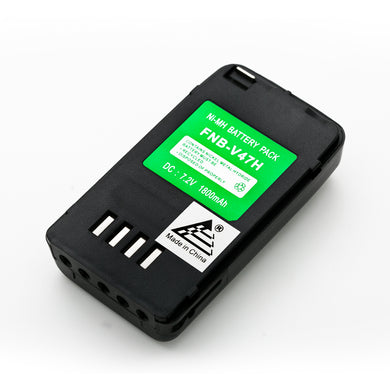 Battnation YAESU VERTEX 7.2V Long Life 1800mAh Ni-MH Battery (MSDS Certified Cells) for YAESU VERTEX FNB-47 FNB-V49 FT-10R FT-40R  VX-10 Amateur Handheld Radio