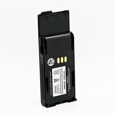 Battnation NEW 7.5V 1200mAh Ni-CD Batteries + Clips (MSDS Cells) for MOTOROLA HNN9049 HNN9049A HNN9049AR HNN9050 HNN9051 Radius P1225 Portable  Radio