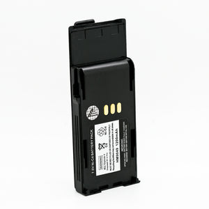 Battnation NEW 7.5V 1200mAh Ni-CD Batteries + Clips (MSDS Cells) for MOTOROLA HNN9049 HNN9049A HNN9049AR HNN9050 HNN9051 Radius P1225 Portable  Radio