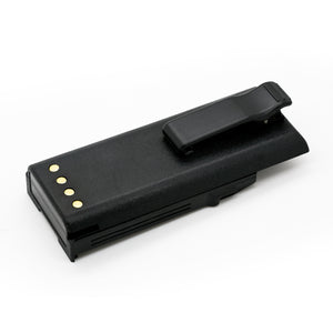 Battnation NEW 7.5V 1200mAh Ni-CD Batteries + Clips (MSDS Cells) for MOTOROLA HNN9049 HNN9049A HNN9049AR HNN9050 HNN9051 Radius P1225 Portable  Radio