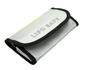Battnation 4 pcs LiPo Battery Fireproof Explosion proof Guard Charging Safe Bag 185x75x60mm